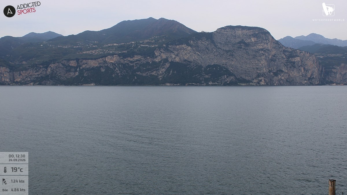 Archiv Foto Webcam Gardasee - Brenzone
