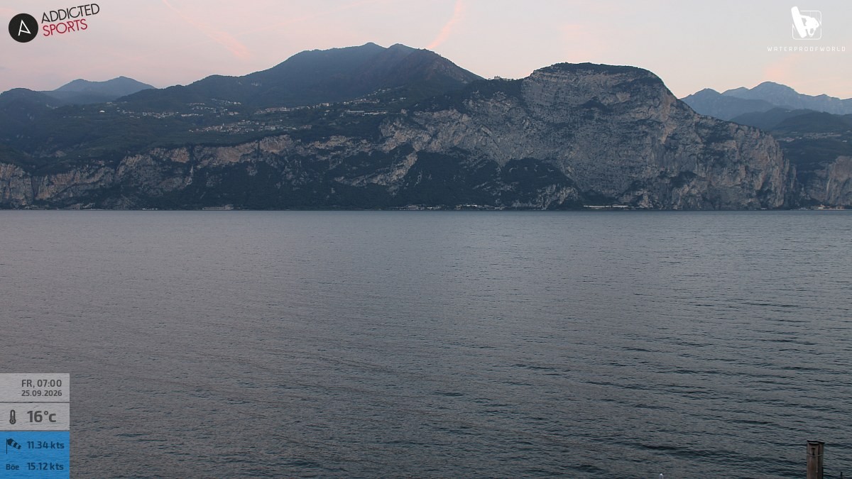 Archiv Foto Webcam Gardasee - Brenzone