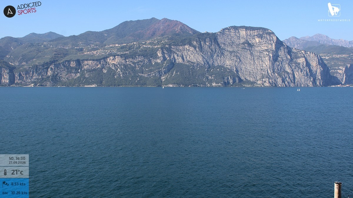 Archiv Foto Webcam Gardasee - Brenzone