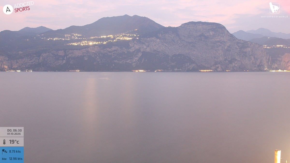 Archiv Foto Webcam Gardasee - Brenzone