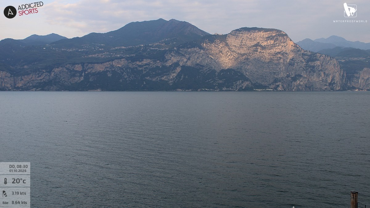 Archiv Foto Webcam Gardasee - Brenzone