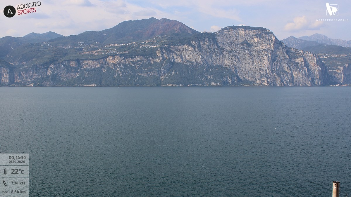 Archived image Webcam Lake Garda - Brenzone