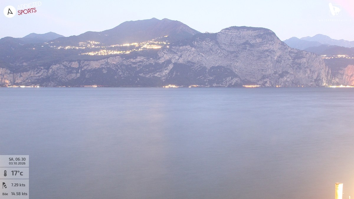 Archiv Foto Webcam Gardasee - Brenzone