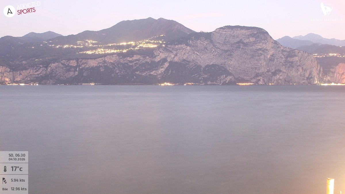Archiv Foto Webcam Gardasee - Brenzone