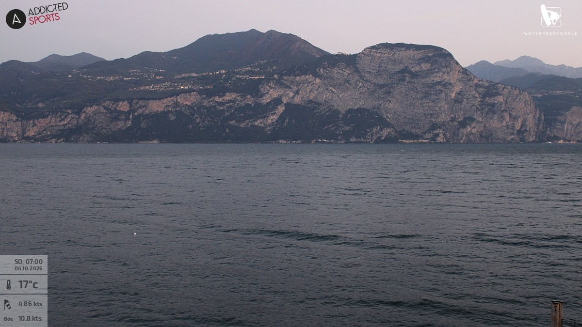 Archiv Foto Webcam Gardasee - Brenzone