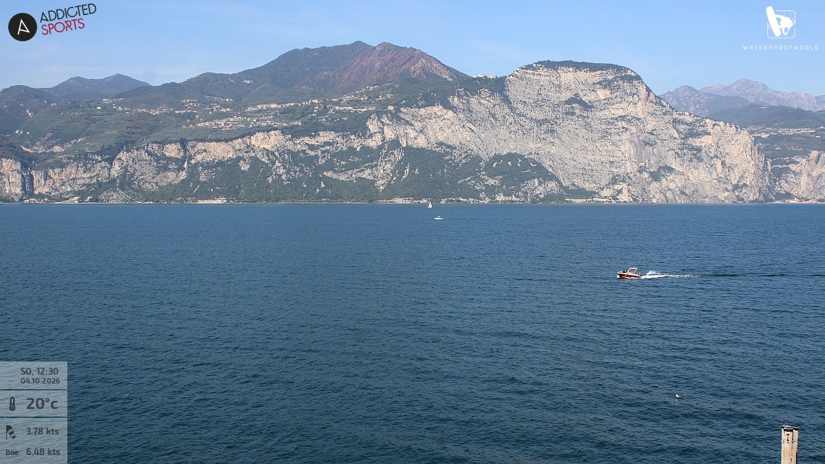 Archiv Foto Webcam Gardasee - Brenzone