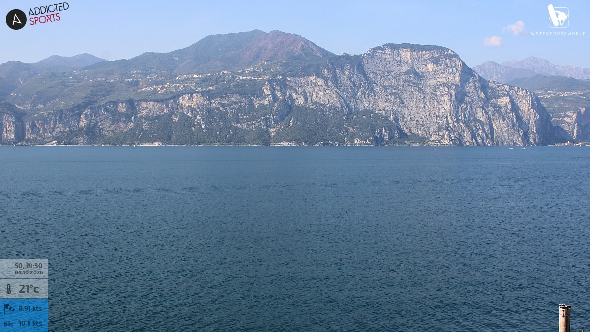 Archiv Foto Webcam Gardasee - Brenzone