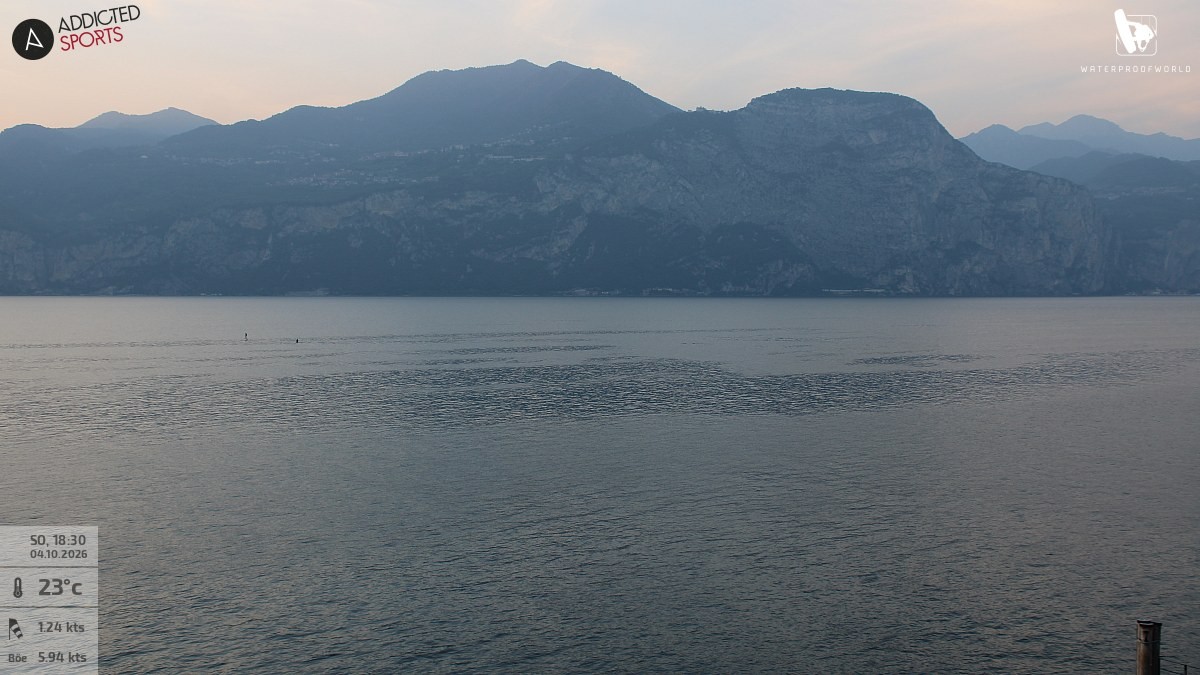 Archiv Foto Webcam Gardasee - Brenzone