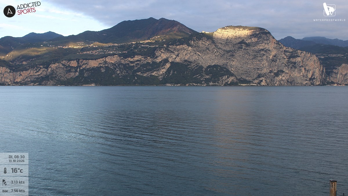 Archiv Foto Webcam Gardasee - Brenzone