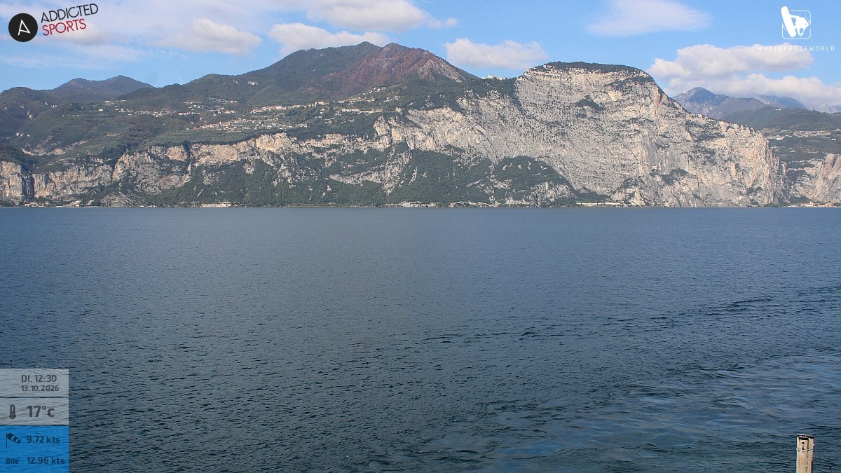 Archiv Foto Webcam Gardasee - Brenzone