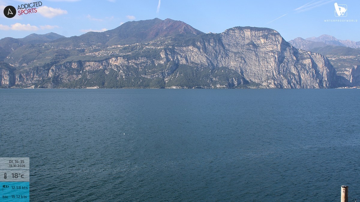 Archiv Foto Webcam Gardasee - Brenzone