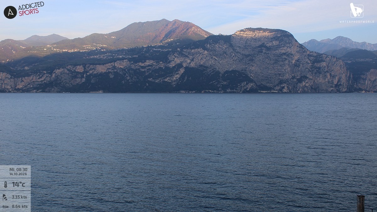 Archiv Foto Webcam Gardasee - Brenzone