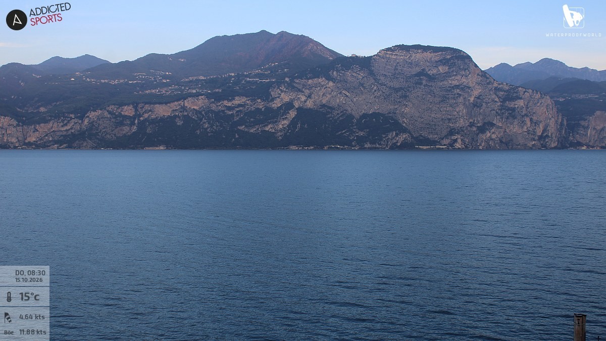 Archiv Foto Webcam Gardasee - Brenzone