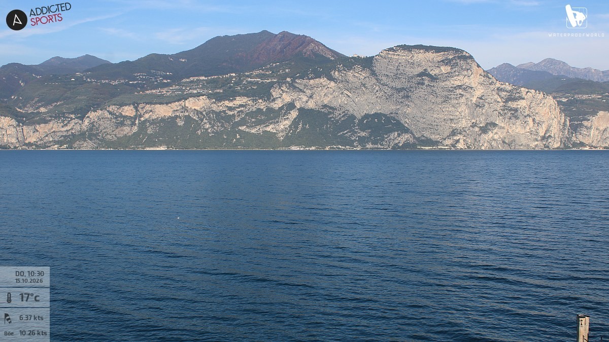 Archiv Foto Webcam Gardasee - Brenzone