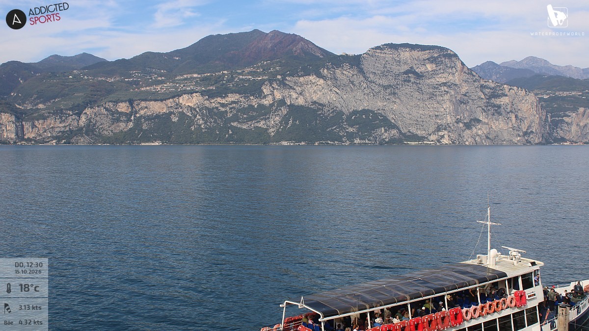 Archiv Foto Webcam Gardasee - Brenzone