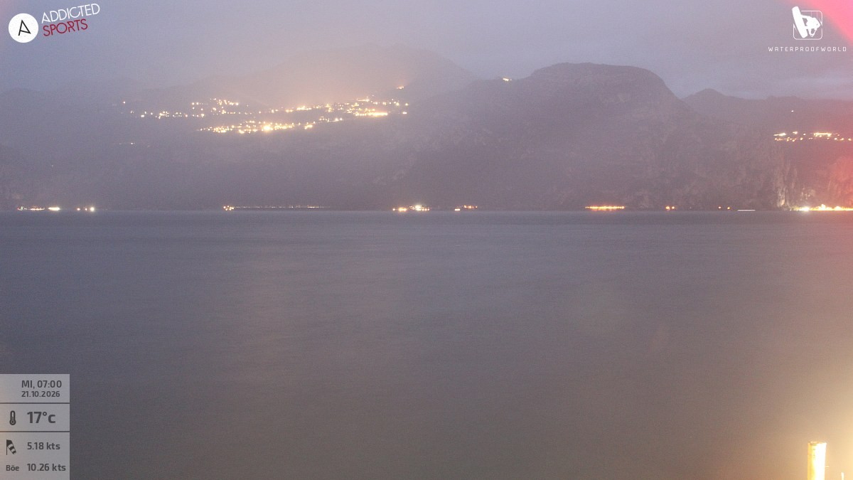 Archiv Foto Webcam Gardasee - Brenzone