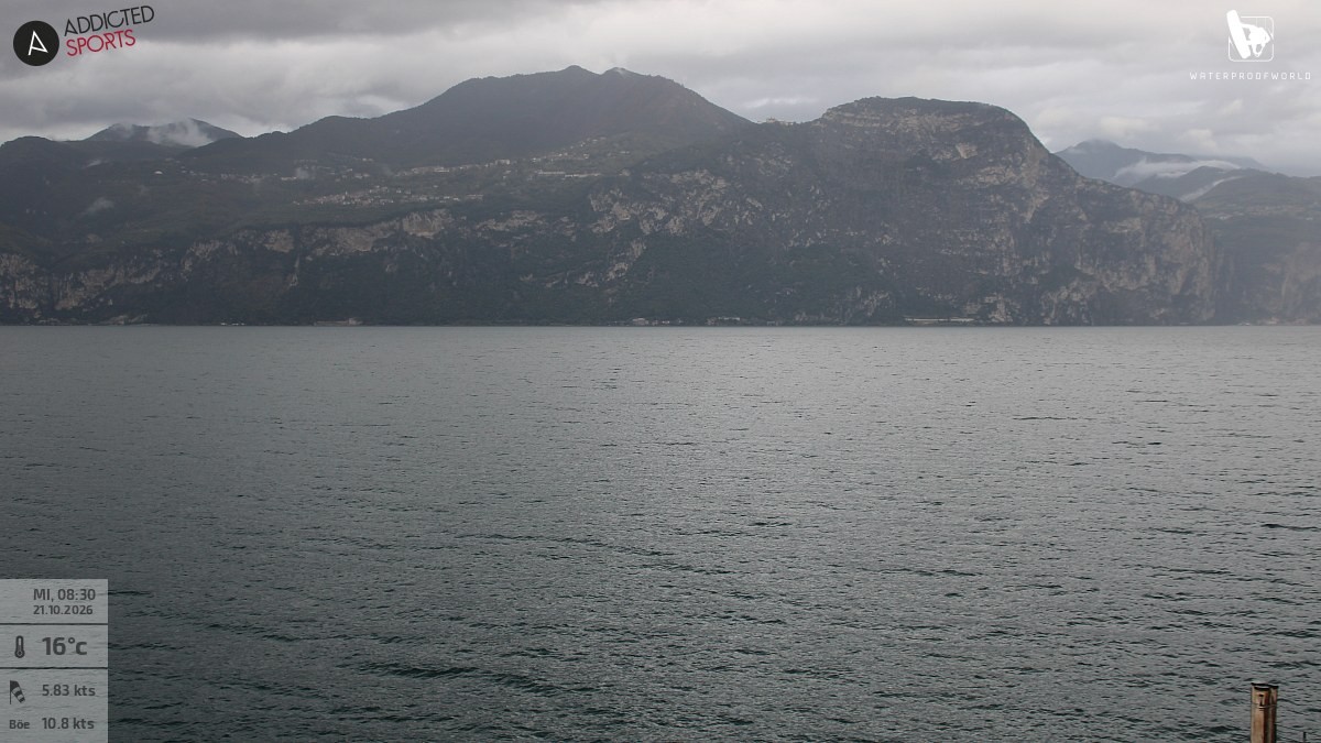 Archiv Foto Webcam Gardasee - Brenzone
