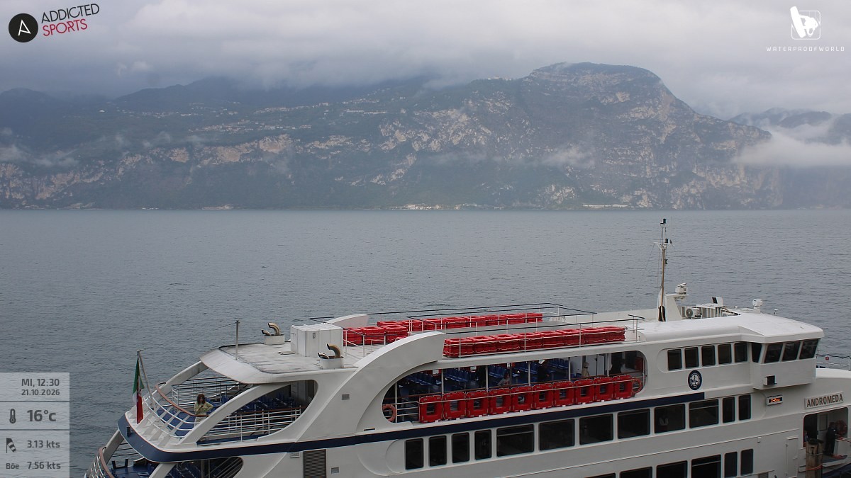 Archiv Foto Webcam Gardasee - Brenzone