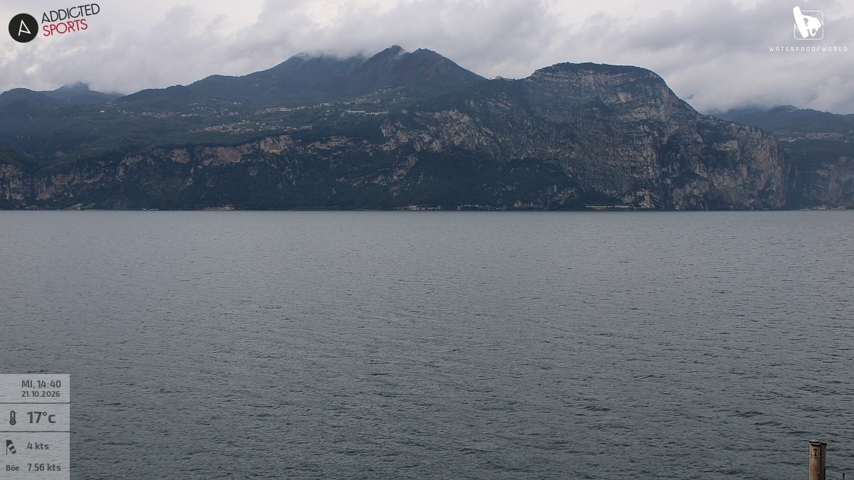 Archiv Foto Webcam Gardasee - Brenzone