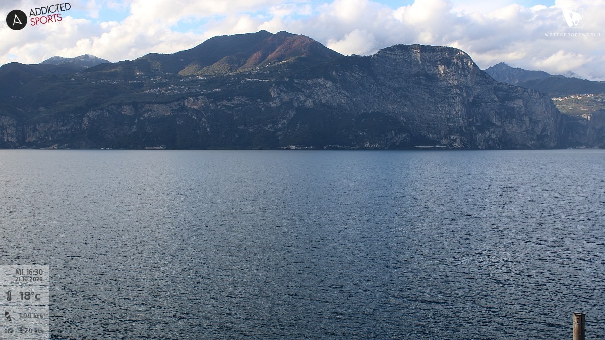 Archiv Foto Webcam Gardasee - Brenzone