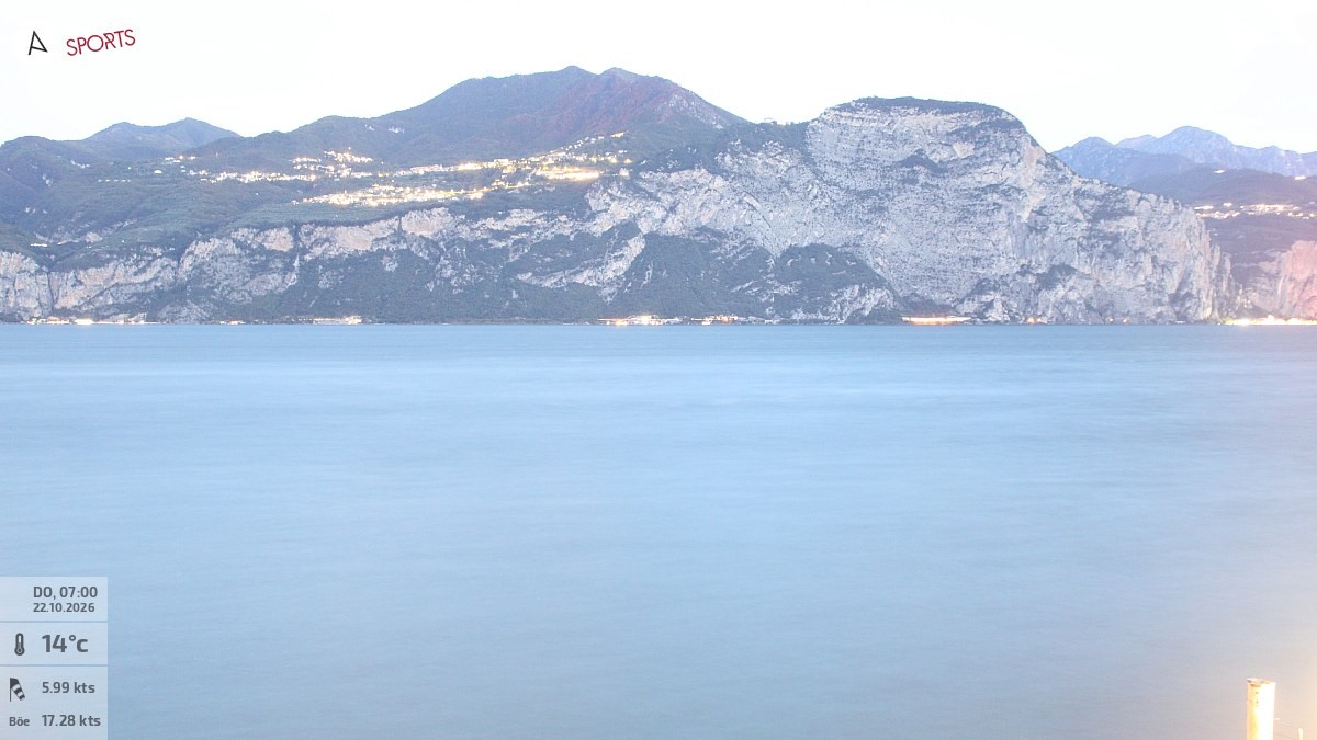 Archiv Foto Webcam Gardasee - Brenzone