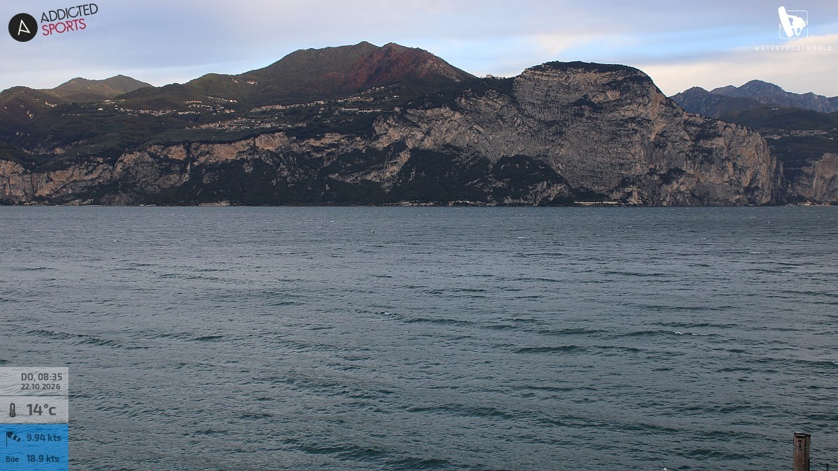Archiv Foto Webcam Gardasee - Brenzone