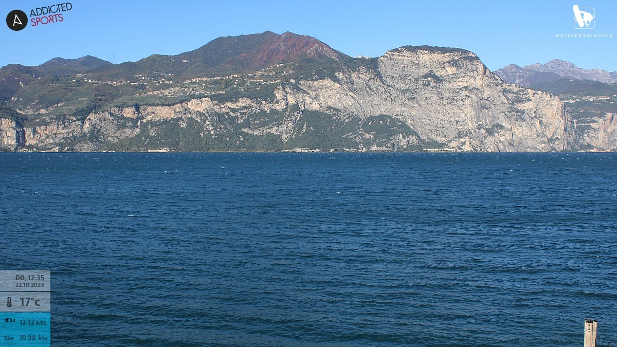 Archiv Foto Webcam Gardasee - Brenzone