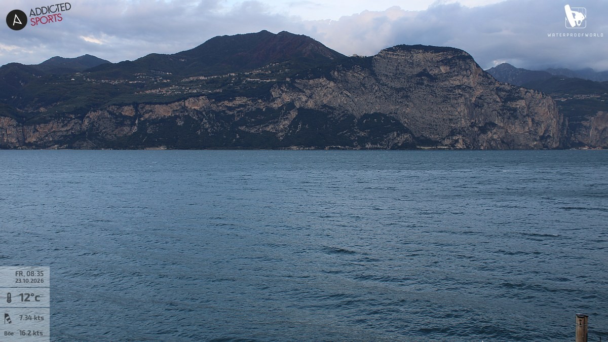Archiv Foto Webcam Gardasee - Brenzone