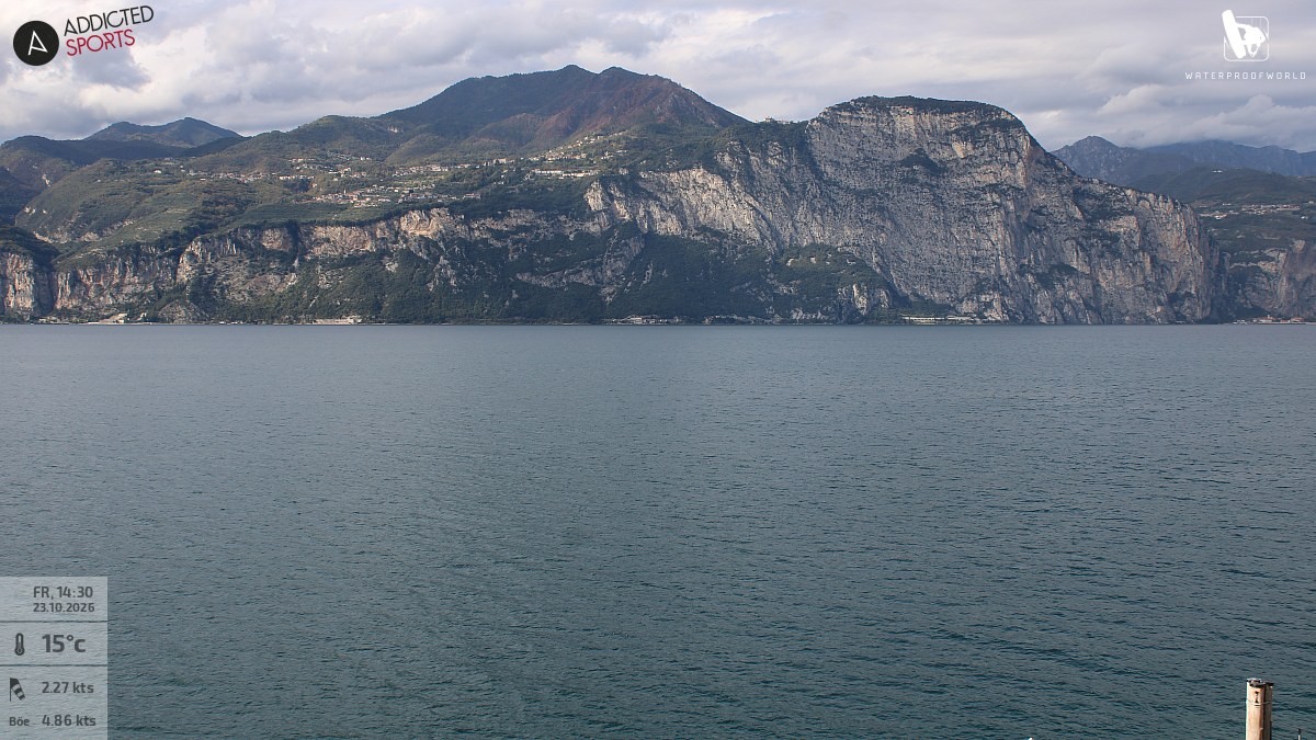 Archiv Foto Webcam Gardasee - Brenzone