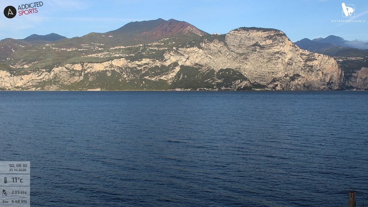 Archived image Webcam Lake Garda - Brenzone