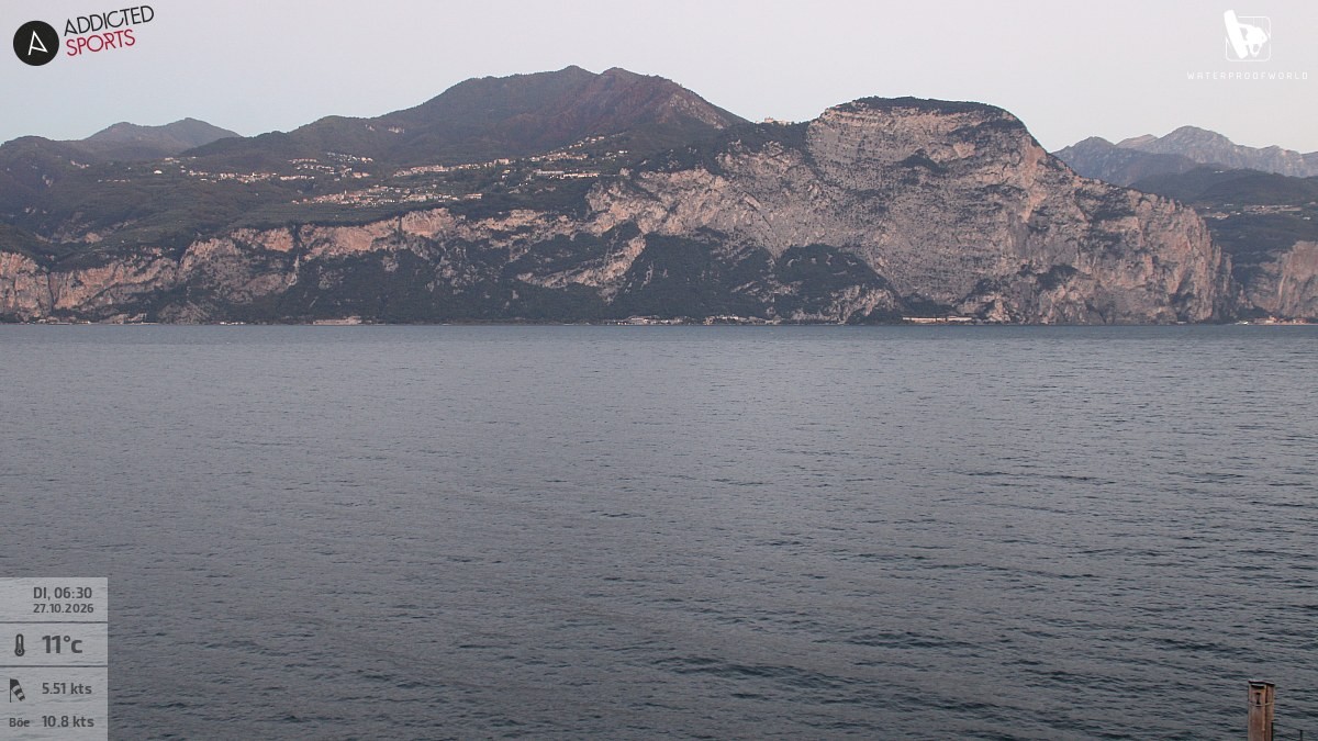 Archiv Foto Webcam Gardasee - Brenzone
