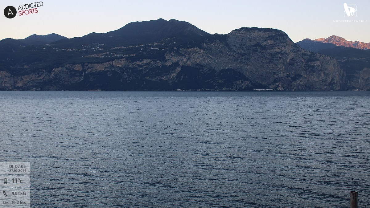 Archiv Foto Webcam Gardasee - Brenzone
