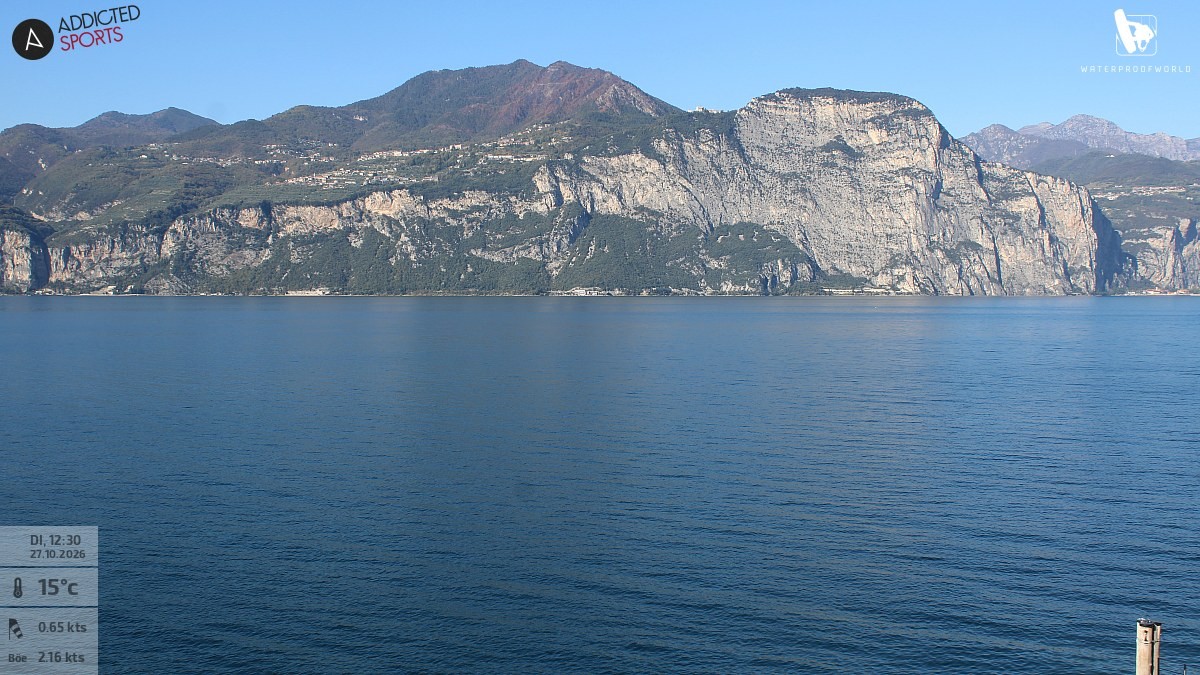 Archiv Foto Webcam Gardasee - Brenzone