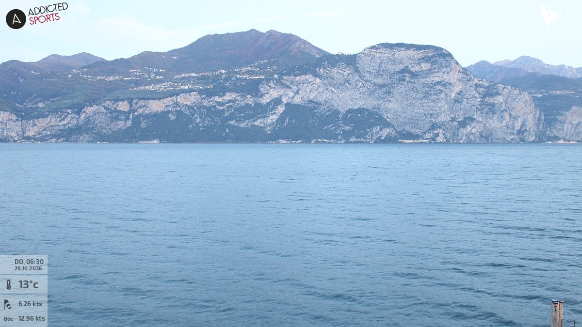 Archiv Foto Webcam Gardasee - Brenzone