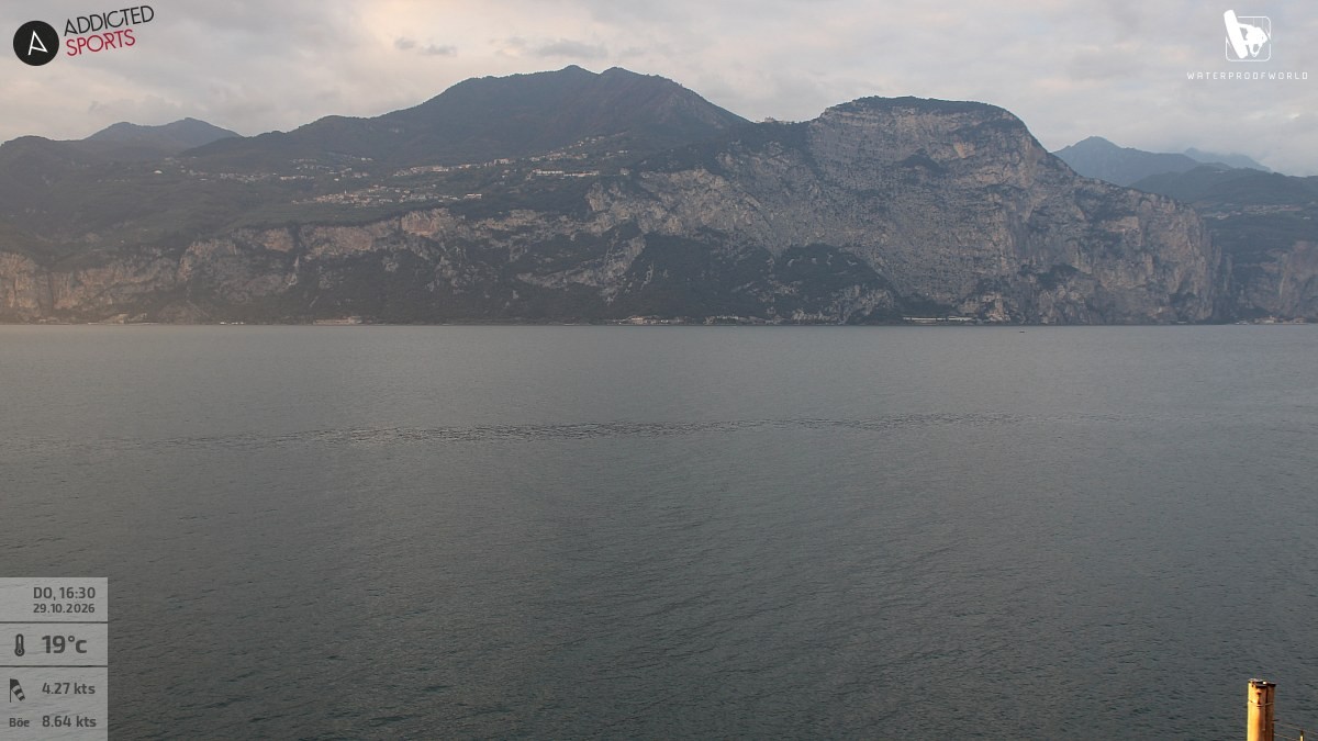 Archiv Foto Webcam Gardasee - Brenzone