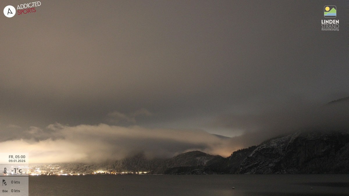 Archiv Foto Webcam Wolfgangsee - Lindenstrand