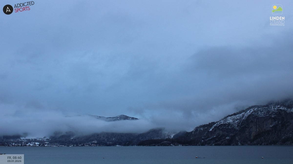 Archiv Foto Webcam Wolfgangsee - Lindenstrand