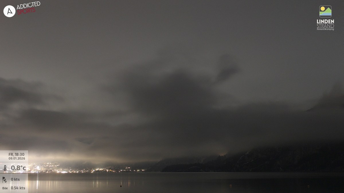 Archiv Foto Webcam Wolfgangsee - Lindenstrand