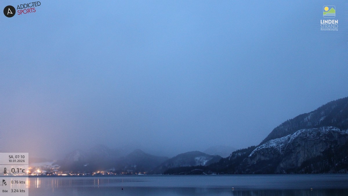 Archiv Foto Webcam Wolfgangsee - Lindenstrand