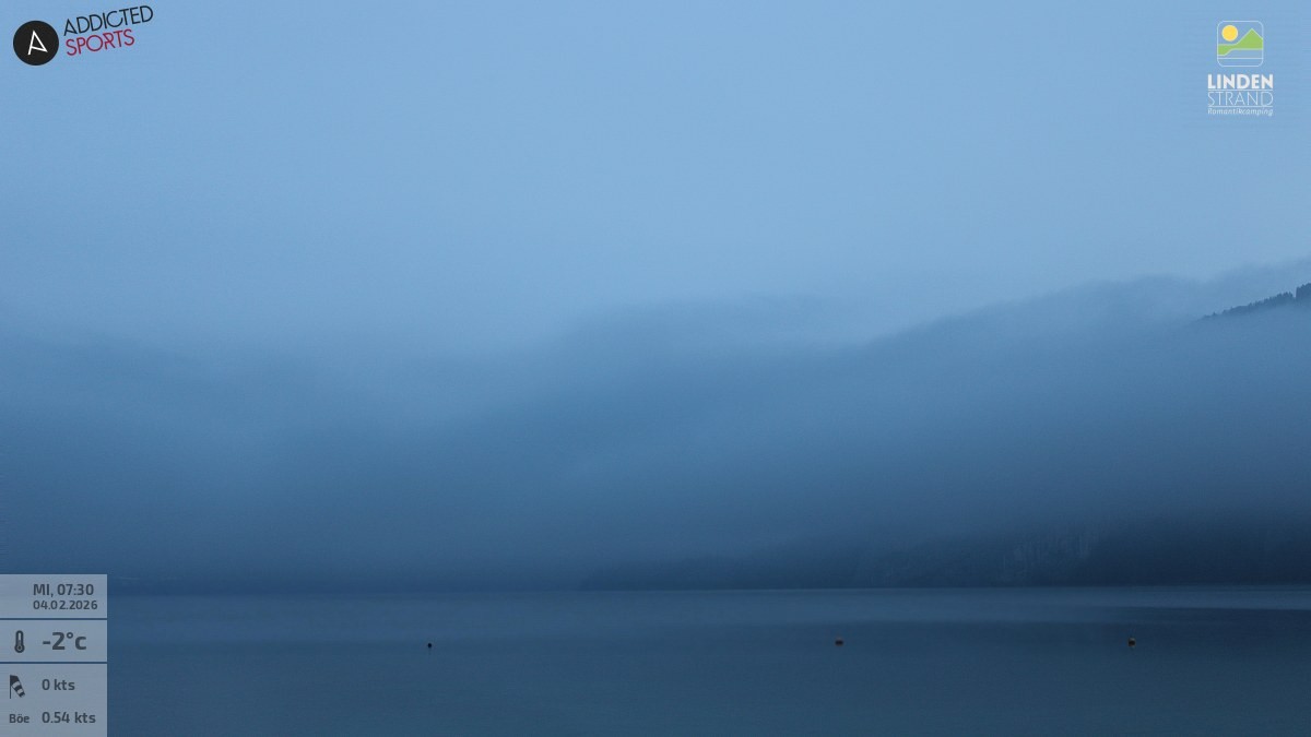 Archiv Foto Webcam Wolfgangsee - Lindenstrand
