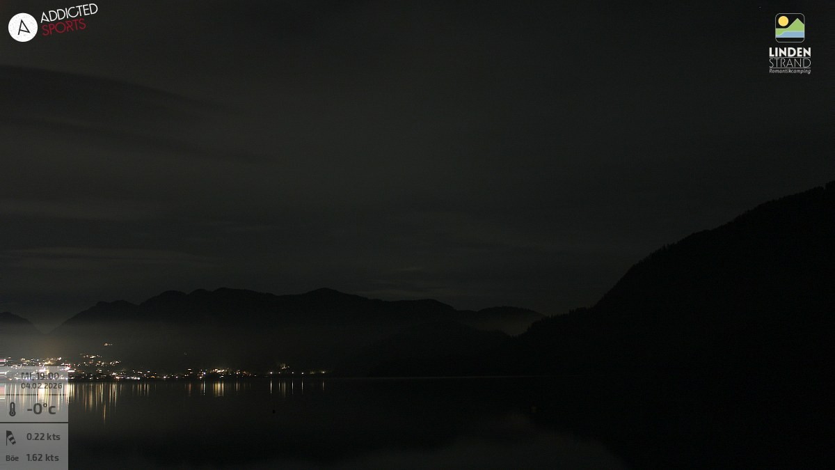 Archiv Foto Webcam Wolfgangsee - Lindenstrand