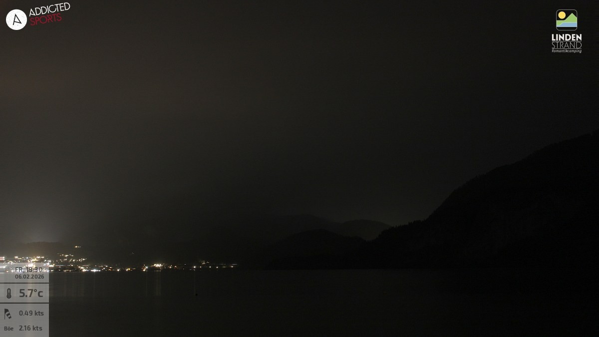 Archiv Foto Webcam Wolfgangsee - Lindenstrand