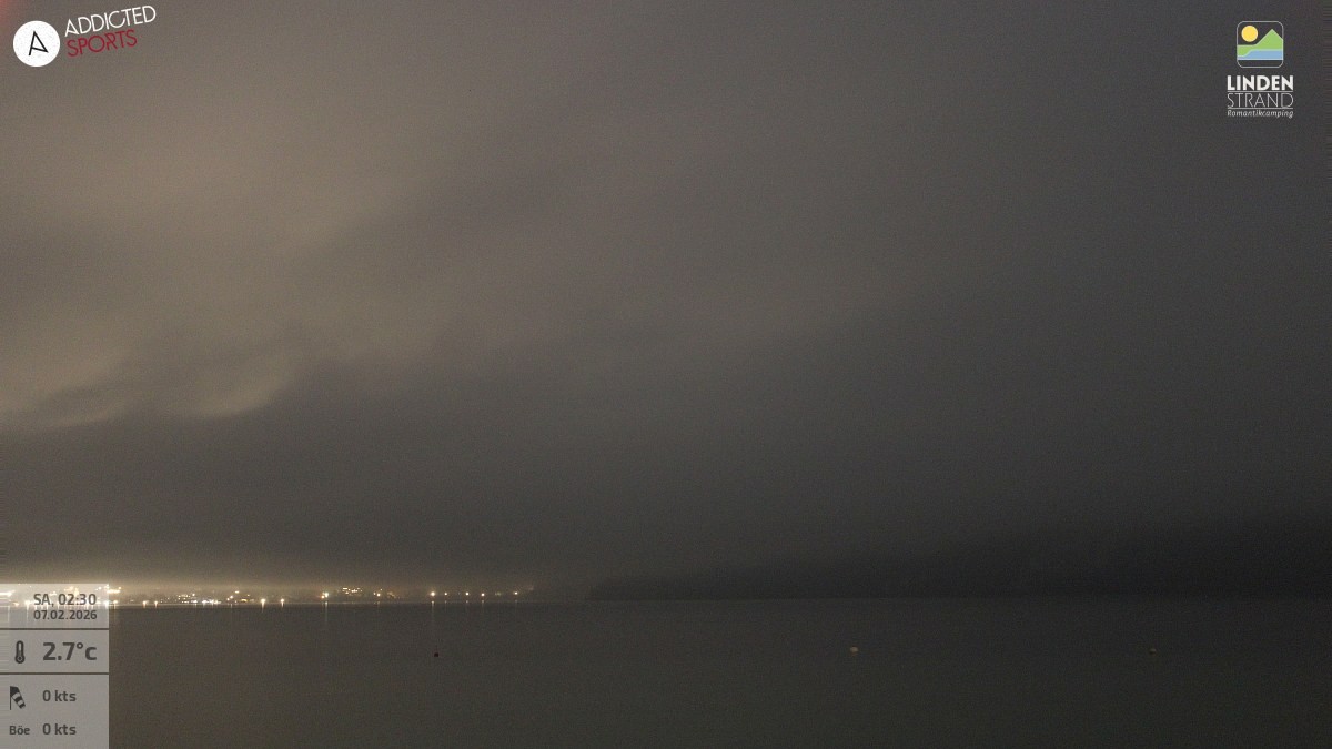 Archiv Foto Webcam Wolfgangsee - Lindenstrand