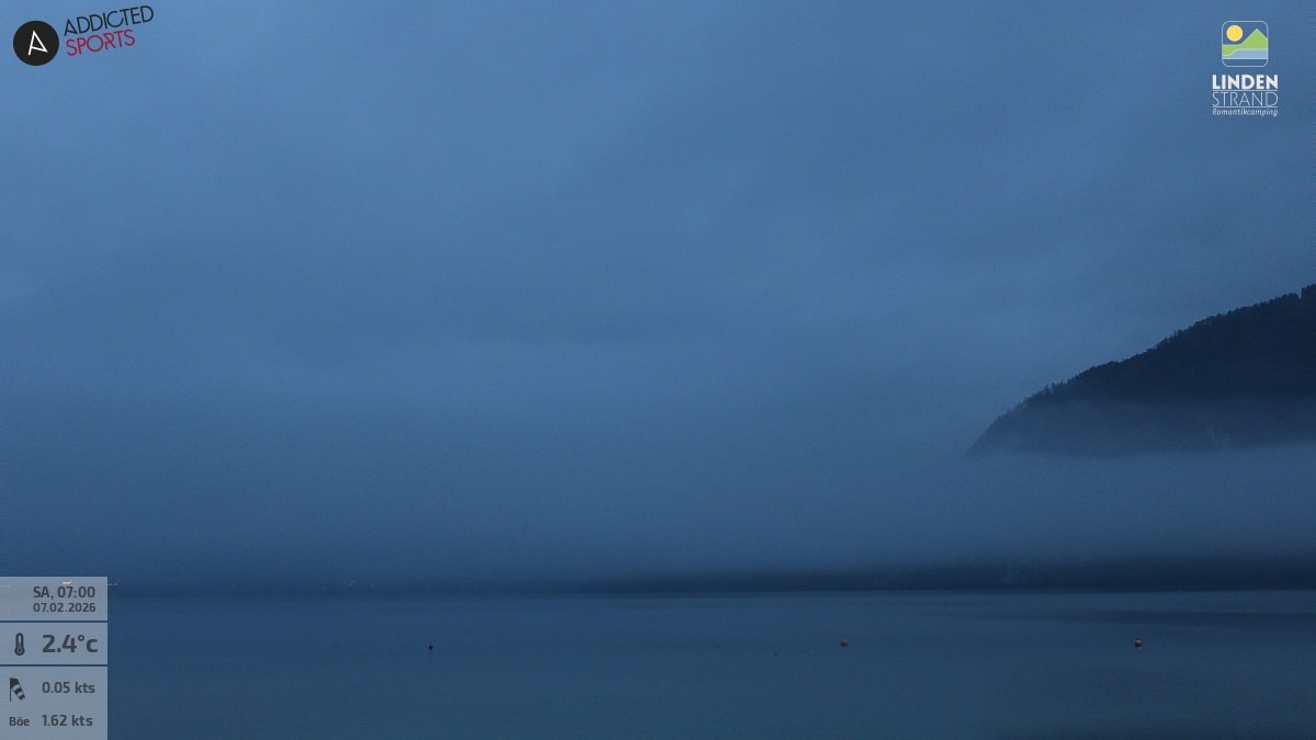 Archiv Foto Webcam Wolfgangsee - Lindenstrand