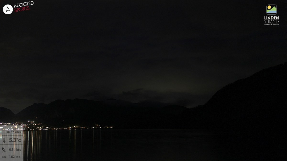 Archiv Foto Webcam Wolfgangsee - Lindenstrand