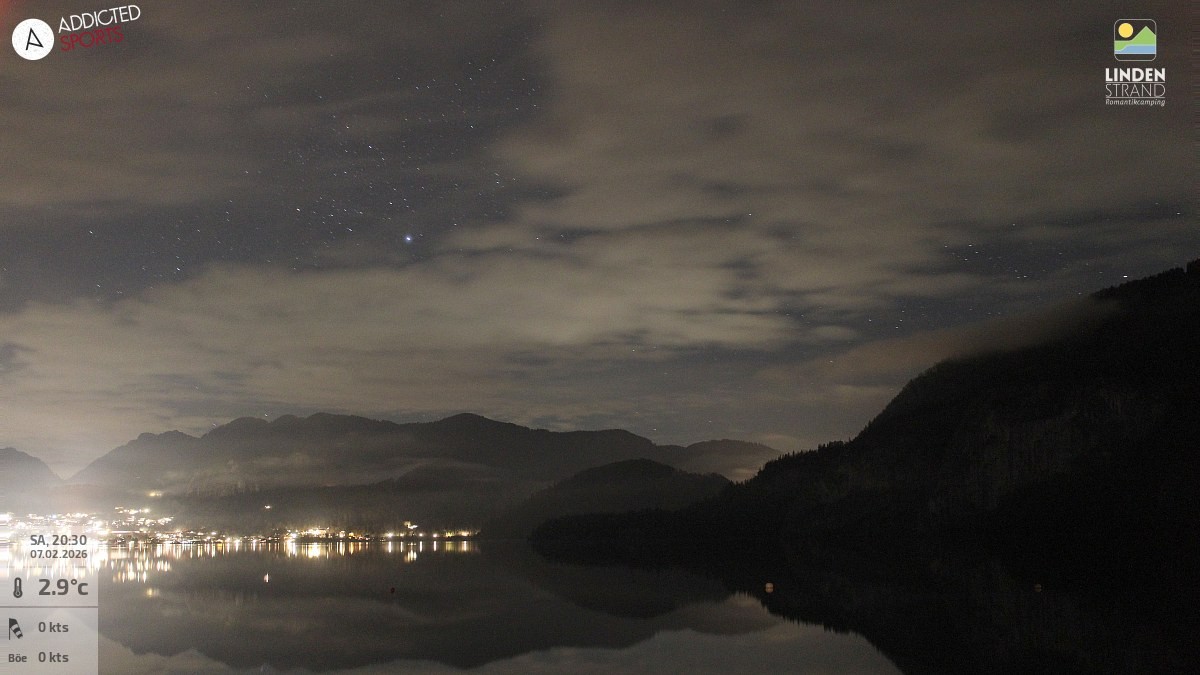 Archiv Foto Webcam Wolfgangsee - Lindenstrand