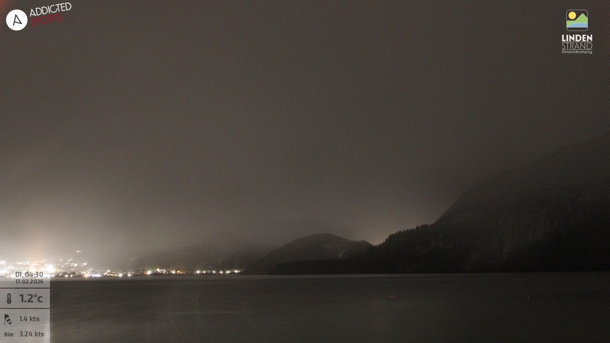 Archiv Foto Webcam Wolfgangsee - Lindenstrand