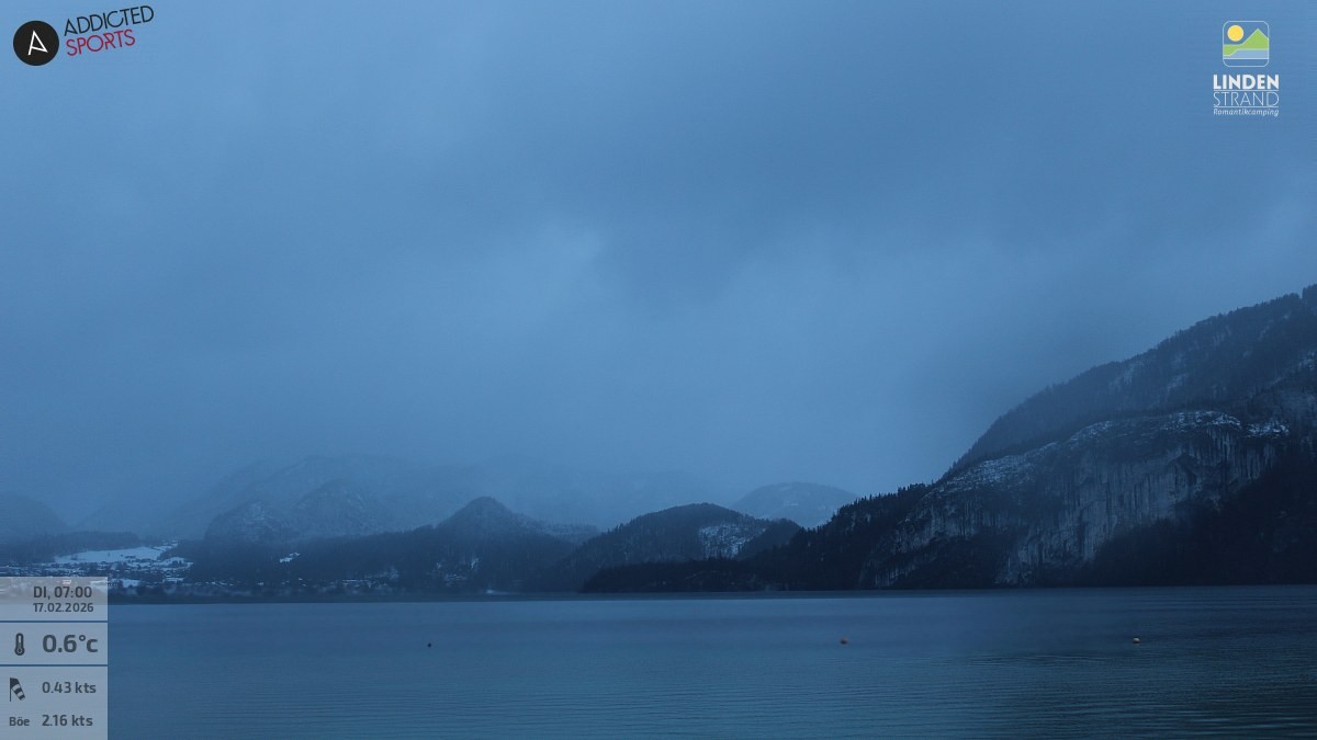 Archiv Foto Webcam Wolfgangsee - Lindenstrand