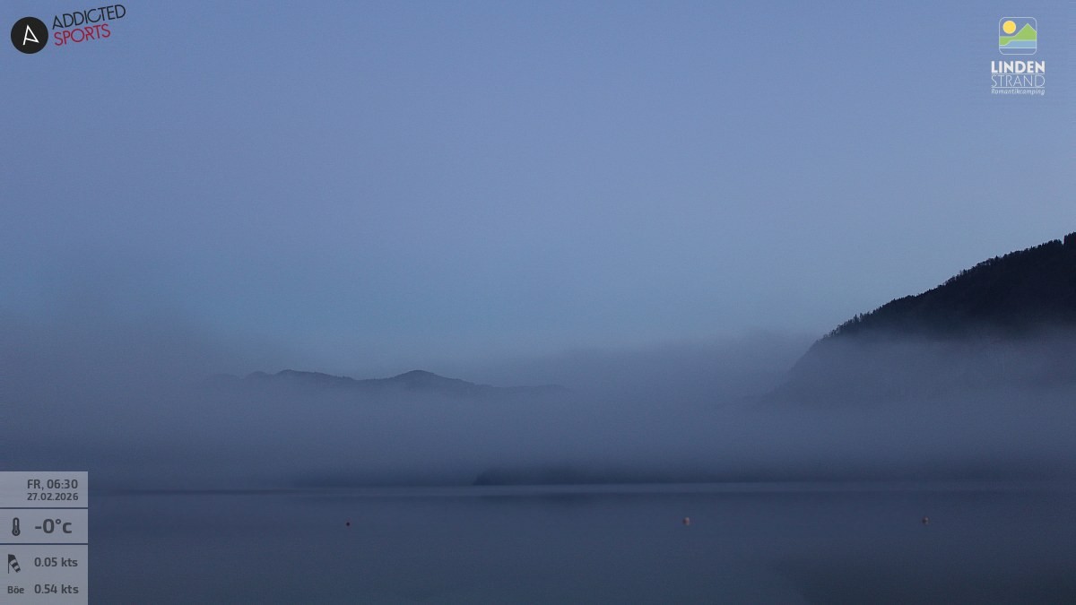 Archiv Foto Webcam Wolfgangsee - Lindenstrand