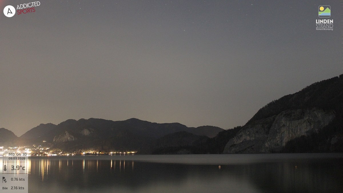 Archiv Foto Webcam Wolfgangsee - Lindenstrand